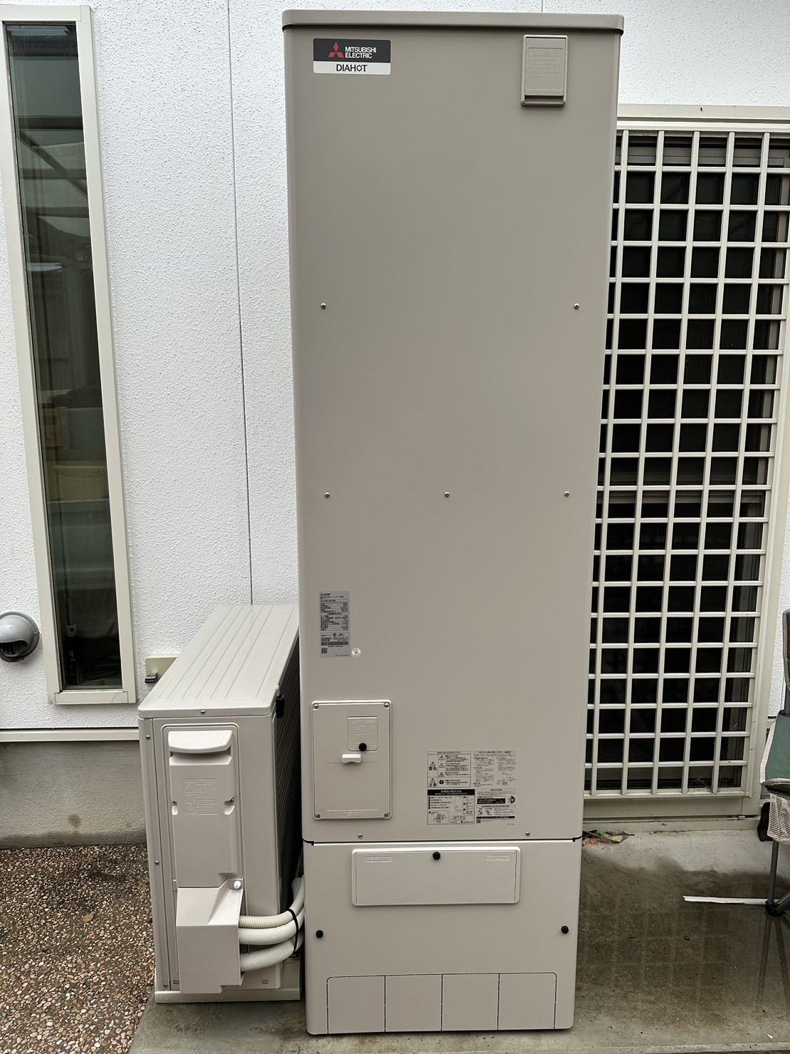 明石市20230621A電気温水器からエコキュートに交換工事三菱SRT-W466